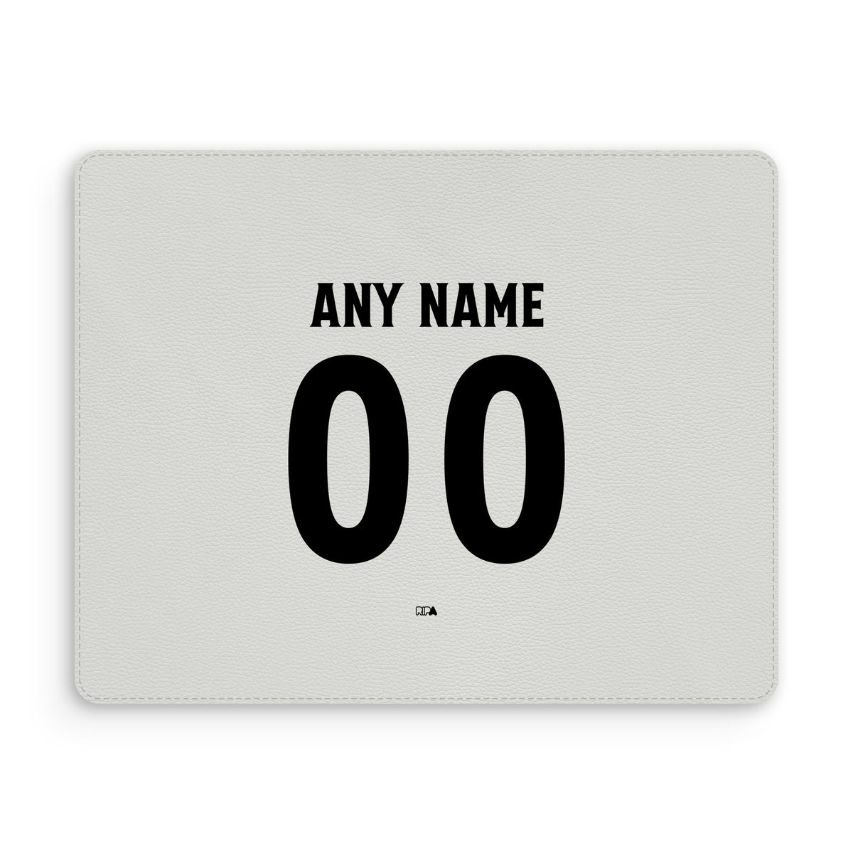 Mouse pad with the Wrexham 2025-26 Third football shirt design by RIPA Football