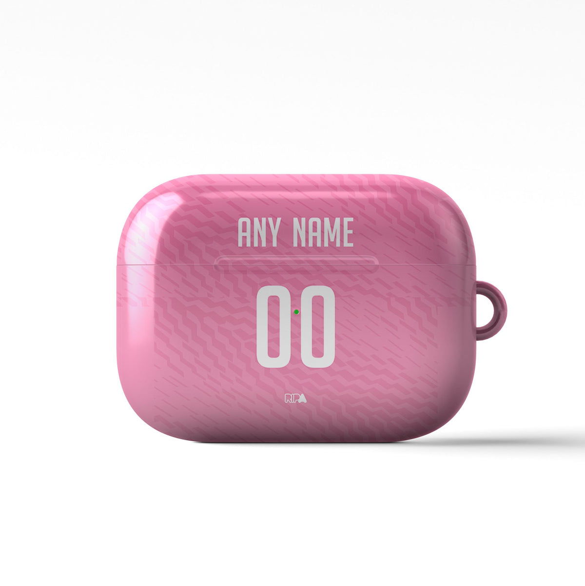 AirPods case with the Xelajú 2025-26 Goalkeeper football shirt design by RIPA Football