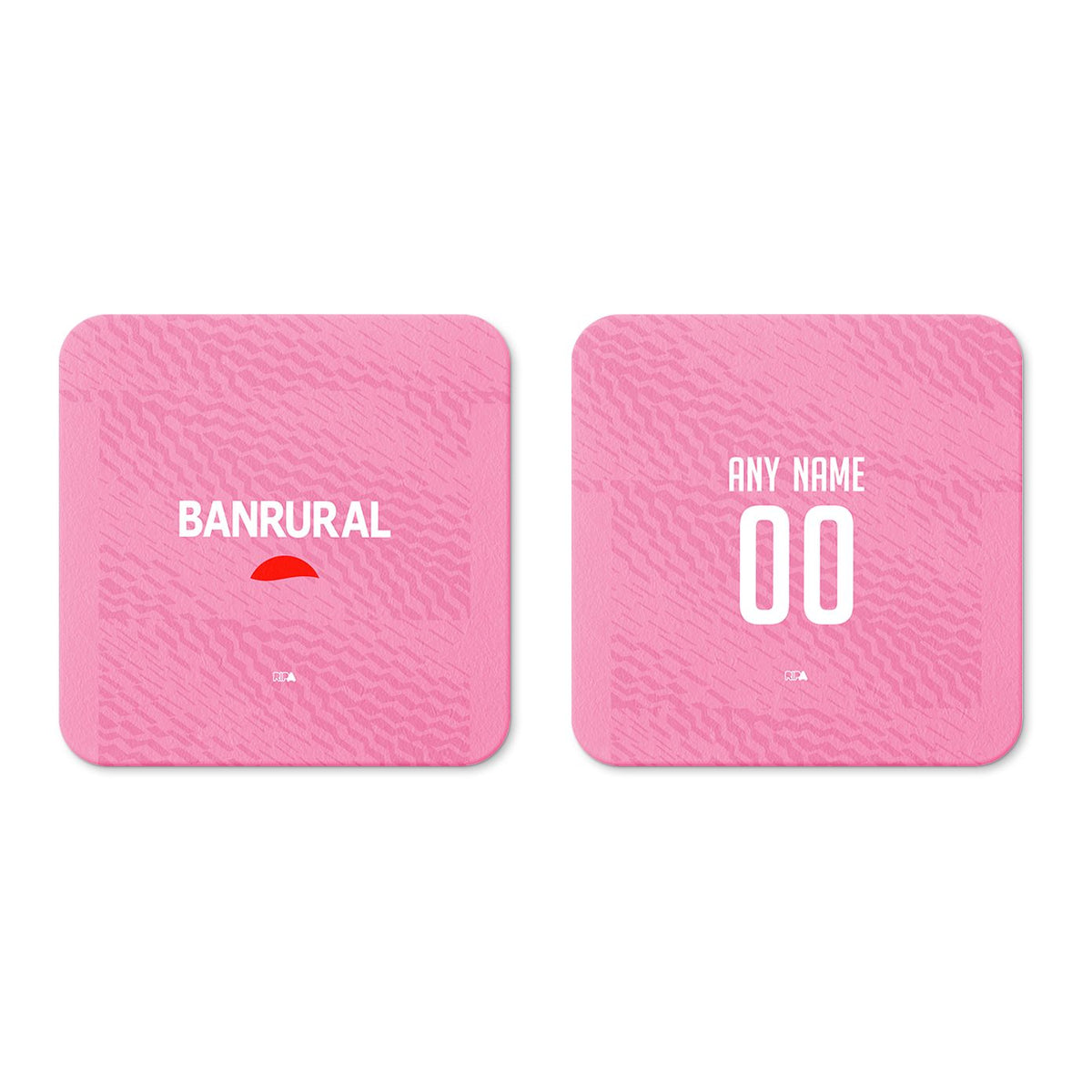 Coaster with the Xelajú 2025-26 Goalkeeper football shirt design by RIPA Football