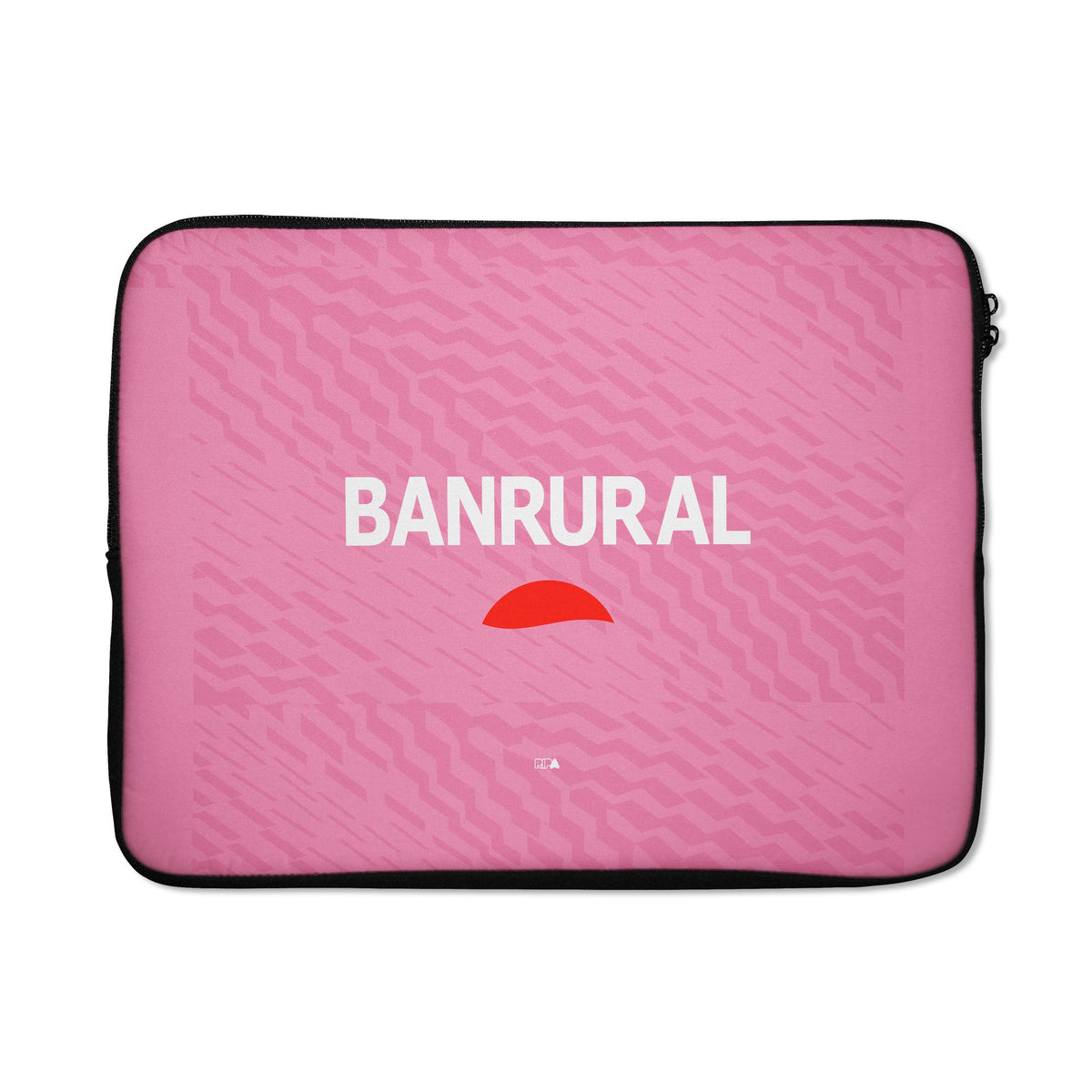Laptop sleeve with the Xelajú 2025-26 Goalkeeper football shirt design by RIPA Football