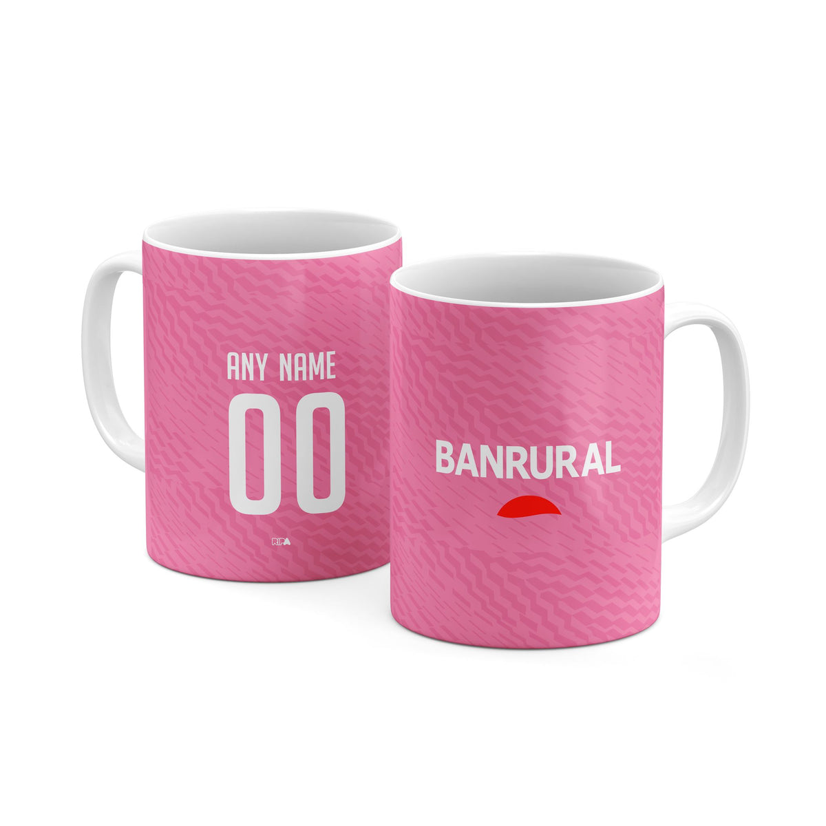 Mug with the Xelajú 2025-26 Goalkeeper football shirt design by RIPA Football