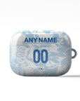 AirPods case with the Zenit 2024-25 Away football shirt design by RIPA Football