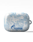 AirPods case with the Zenit 2024-25 Away football shirt design by RIPA Football