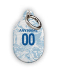 AirTag holder with the Zenit 2024-25 Away football shirt design by RIPA Football