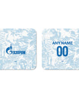 Coaster with the Zenit 2024-25 Away football shirt design by RIPA Football