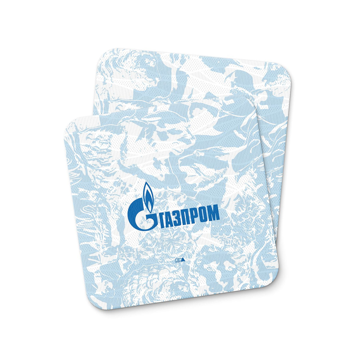 Coaster with the Zenit 2024-25 Away football shirt design by RIPA Football