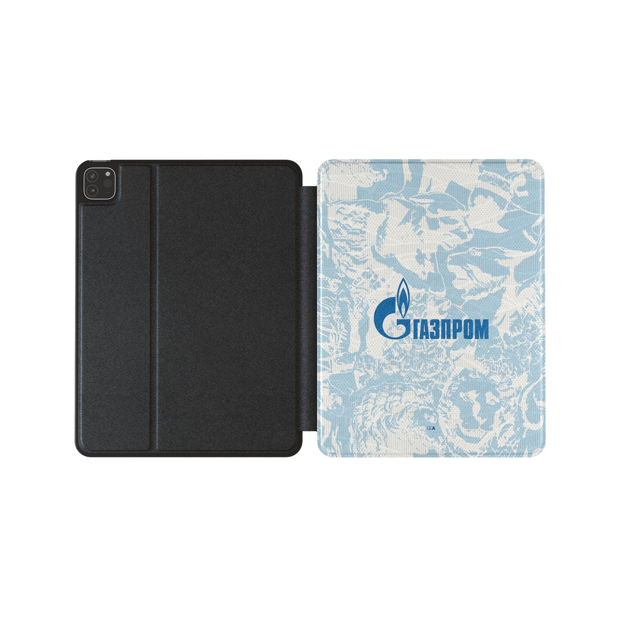 iPad case with the Zenit 2024-25 Away football shirt design by RIPA Football