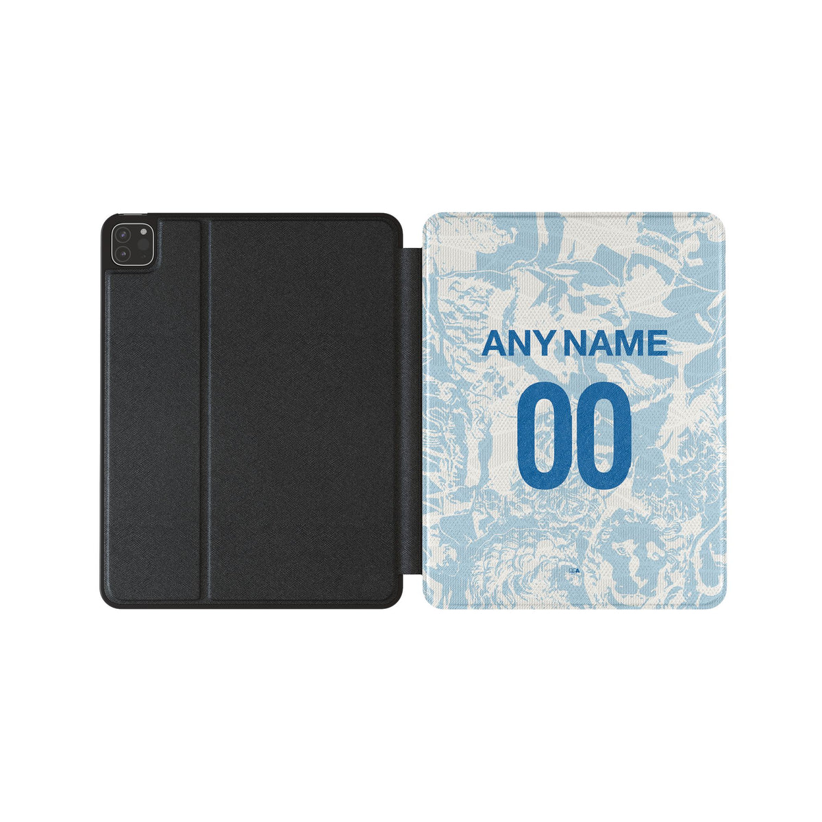 iPad case with the Zenit 2024-25 Away football shirt design by RIPA Football