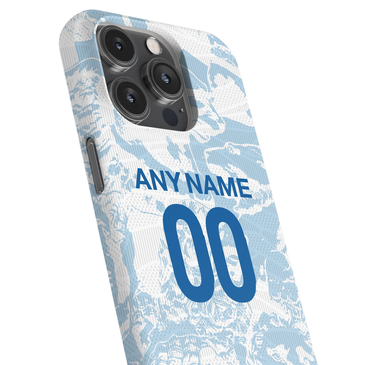 Phone case with the Zenit 2024-25 Away football shirt design by RIPA Football