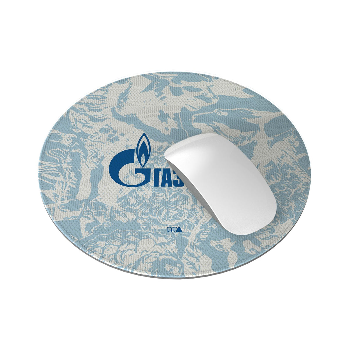 Mouse pad with the Zenit 2024-25 Away football shirt design by RIPA Football