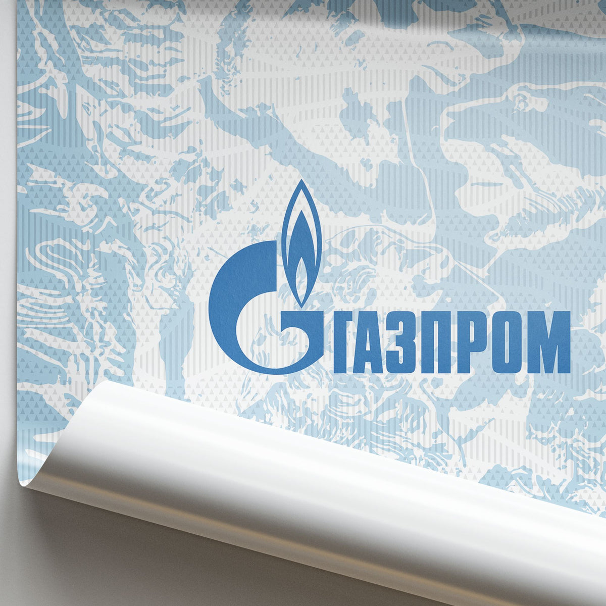 Print with the Zenit 2024-25 Away football shirt design by RIPA Football