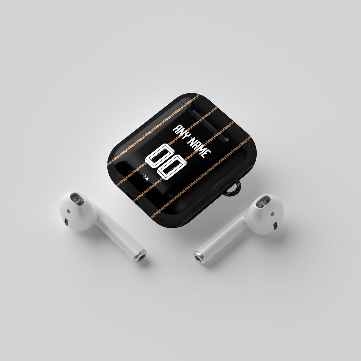 AirPods case with the Germany 2026 Third football shirt design by RIPA Football