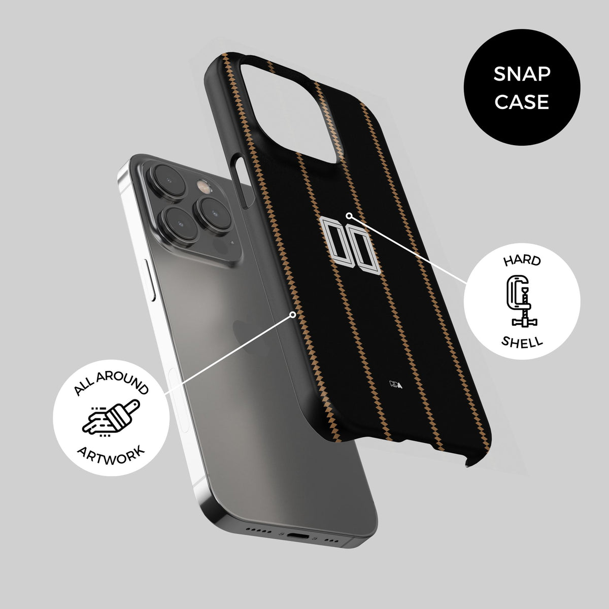 Phone case with the Germany 2026 Third football shirt design by RIPA Football