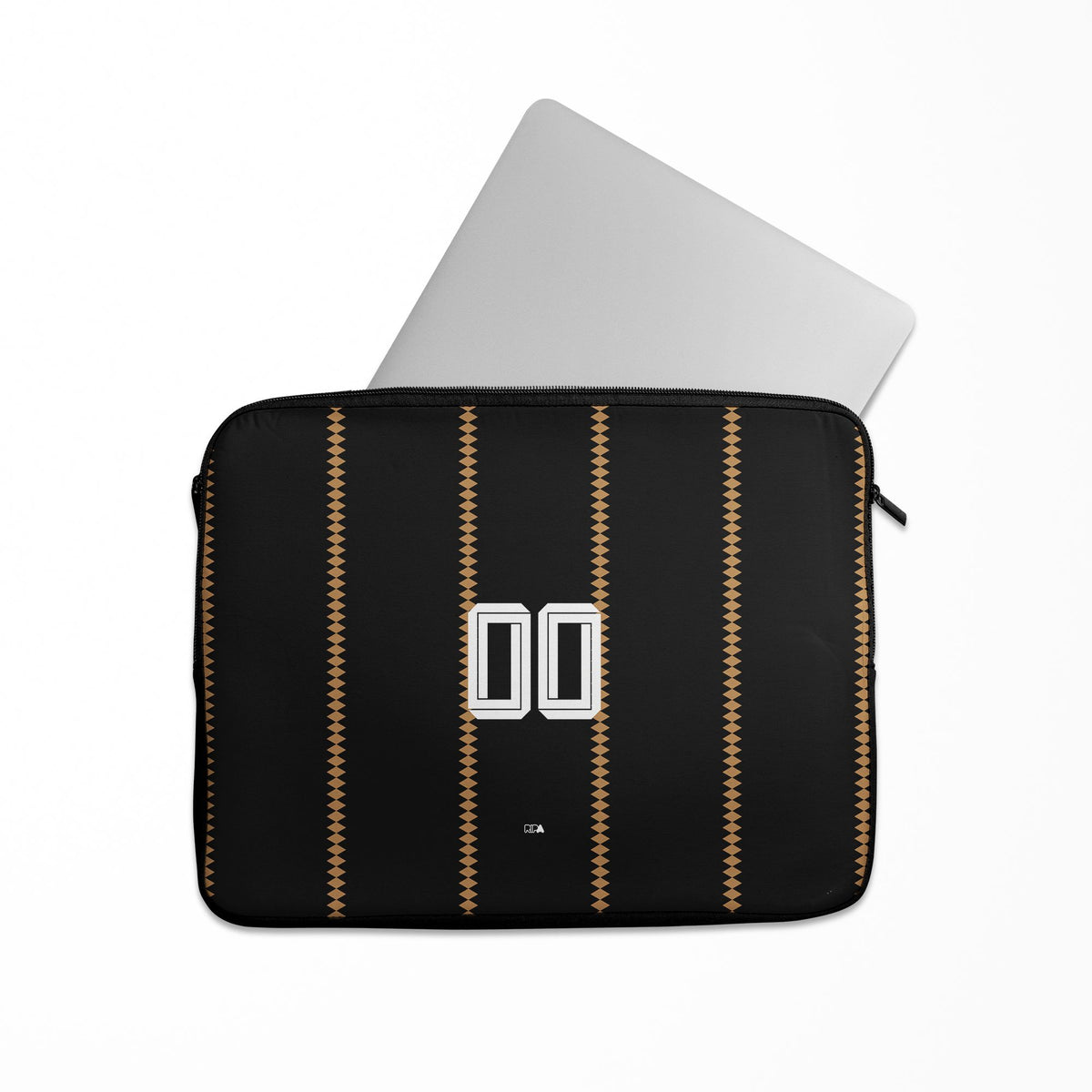 Laptop sleeve with the Germany 2026 Third football shirt design by RIPA Football