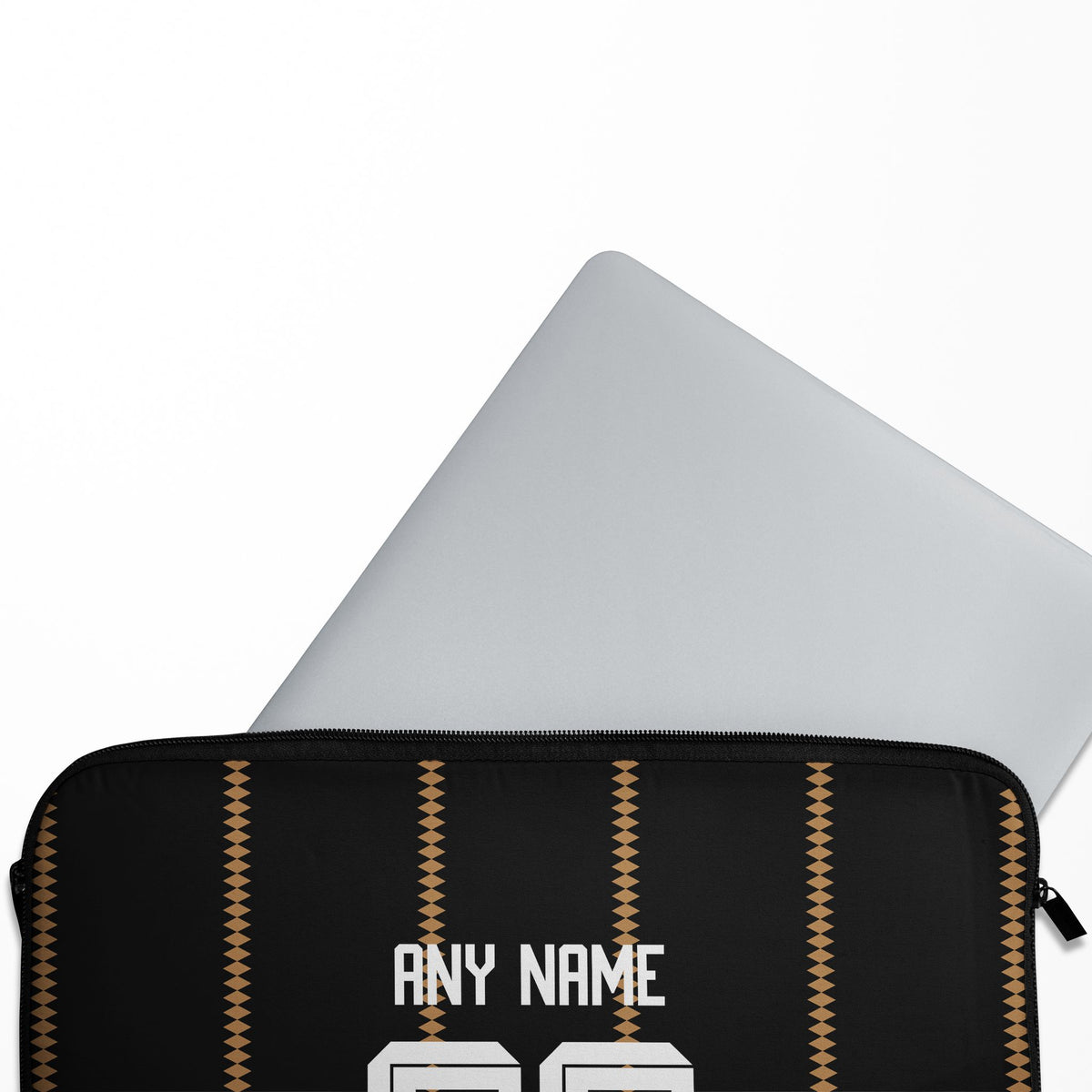Laptop sleeve with the Germany 2026 Third football shirt design by RIPA Football
