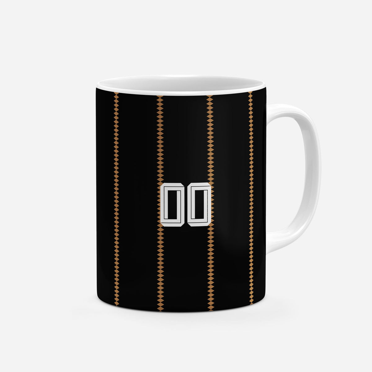 Mug with the Germany 2026 Third football shirt design by RIPA Football