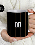 Mug with the Germany 2026 Third football shirt design by RIPA Football