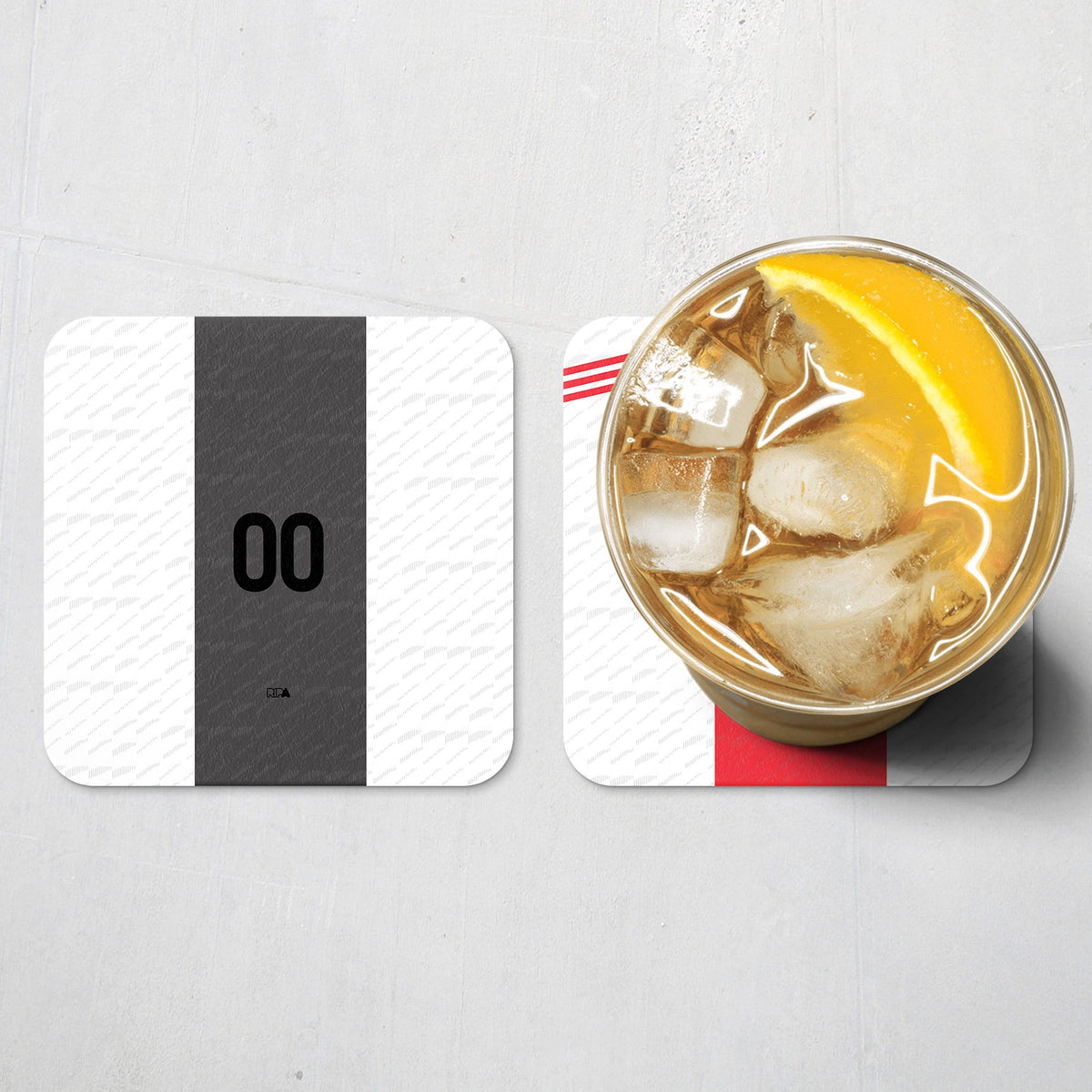 Coaster with the Germany Concept football shirt design by RIPA Football
