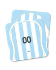 Coaster with the Argentina 2006 Home football shirt design by RIPA Football