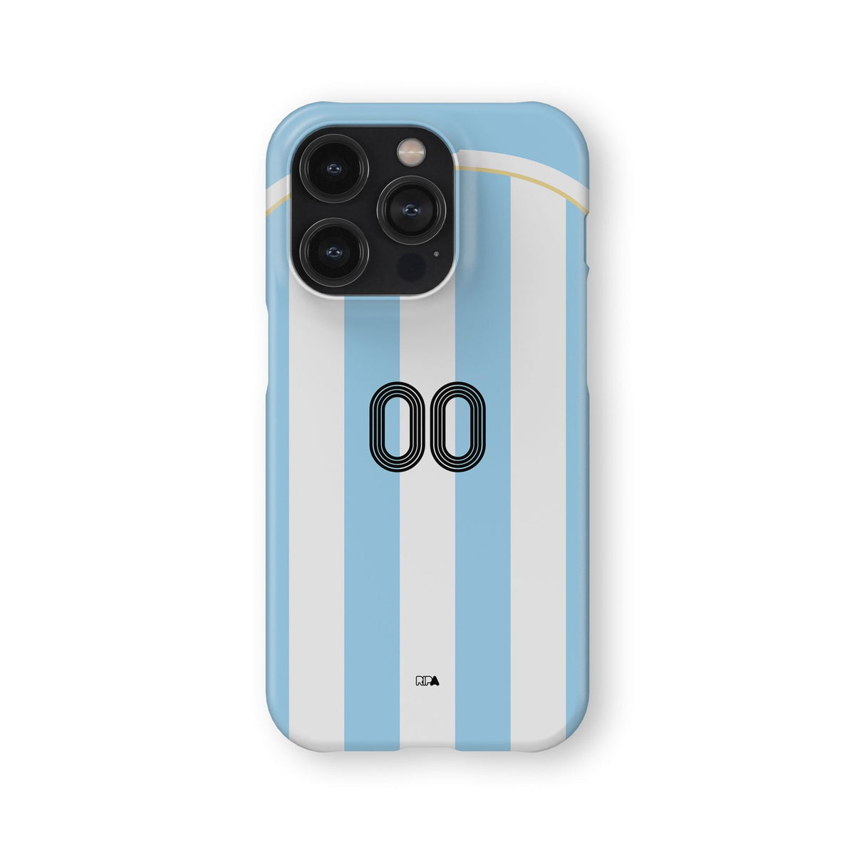 Phone case with the Argentina 2006 Home football shirt design by RIPA Football
