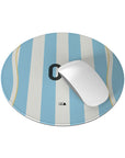 Mouse pad with the Argentina 2006 Home football shirt design by RIPA Football