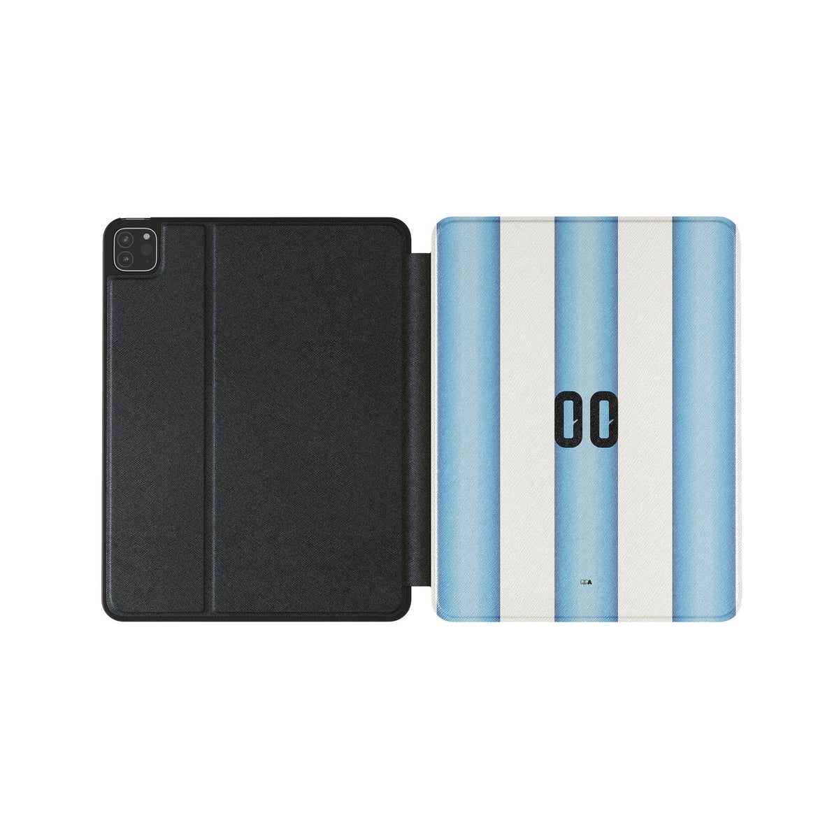 iPad case with the Argentina 2026 Home football shirt design by RIPA Football