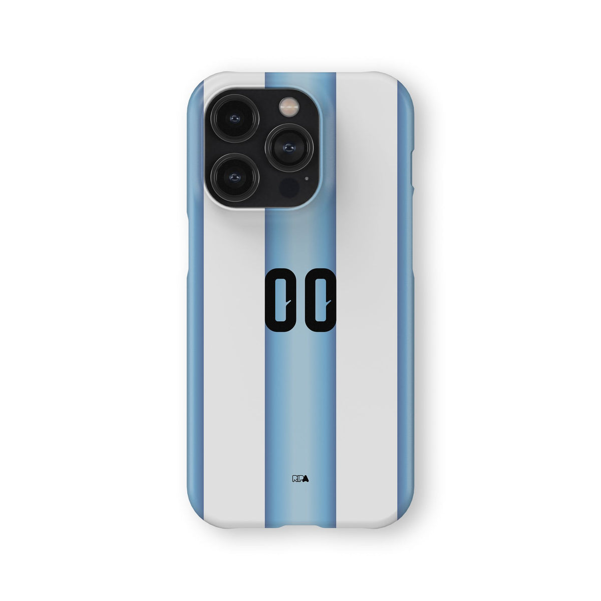 Phone case with the Argentina 2026 Home football shirt design by RIPA Football