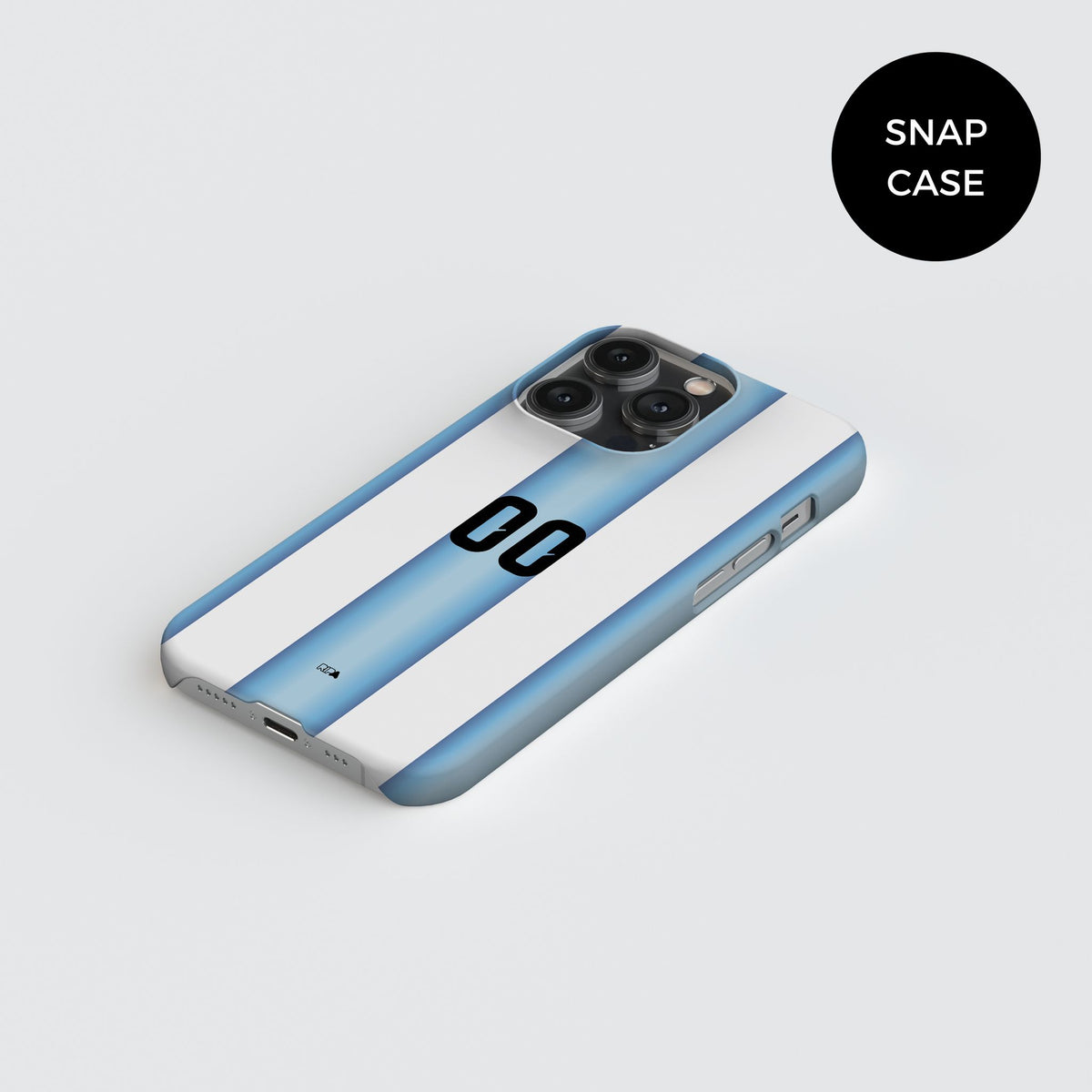 Phone case with the Argentina 2026 Home football shirt design by RIPA Football