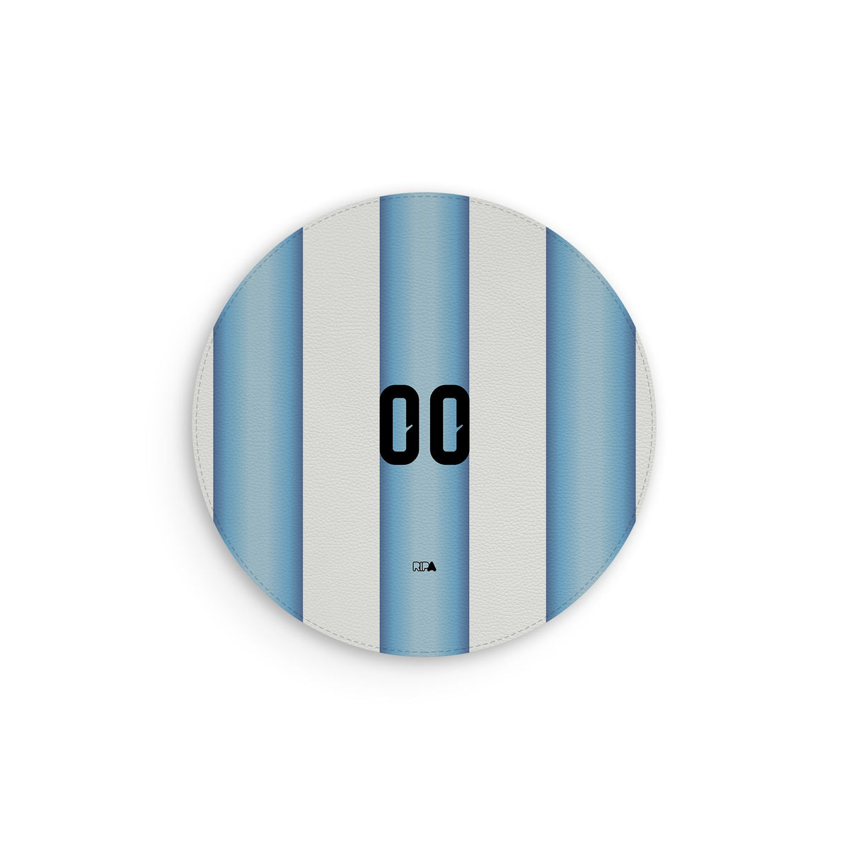 Mouse pad with the Argentina 2026 Home football shirt design by RIPA Football