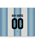 Mouse pad with the Argentina 2026 Home football shirt design by RIPA Football
