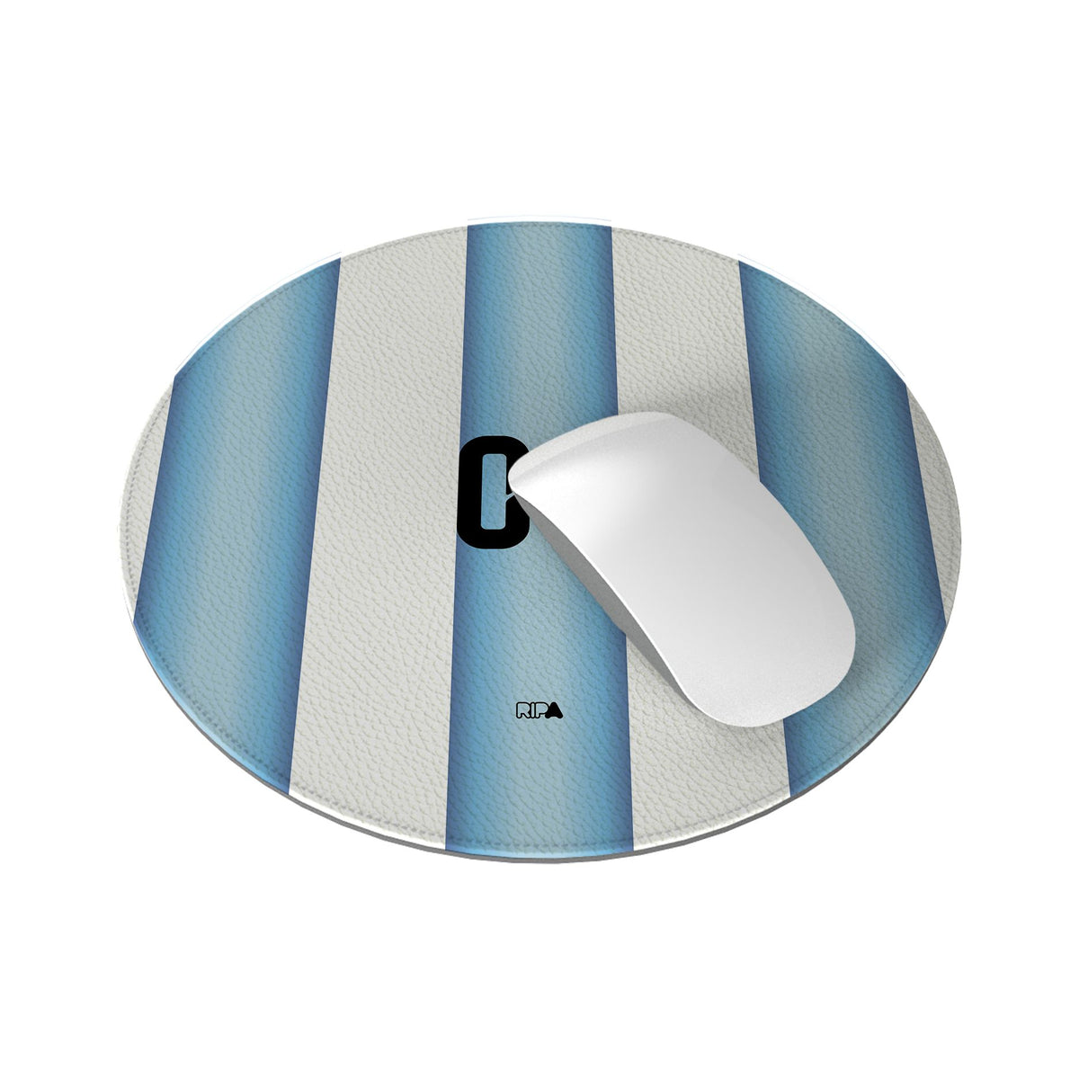 Mouse pad with the Argentina 2026 Home football shirt design by RIPA Football