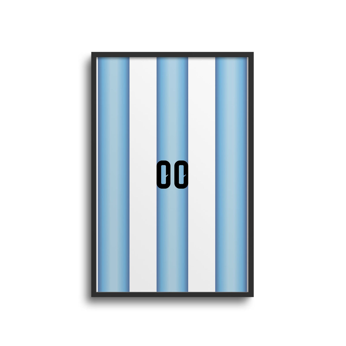 Print with the Argentina 2026 Home football shirt design by RIPA Football