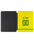 iPad case with the Brazil 2002 Home football shirt design by RIPA Football