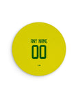 Mouse pad with the Brazil 2002 Home football shirt design by RIPA Football