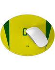 Mouse pad with the Brazil 2002 Home football shirt design by RIPA Football