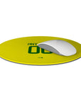 Mouse pad with the Brazil 2002 Home football shirt design by RIPA Football