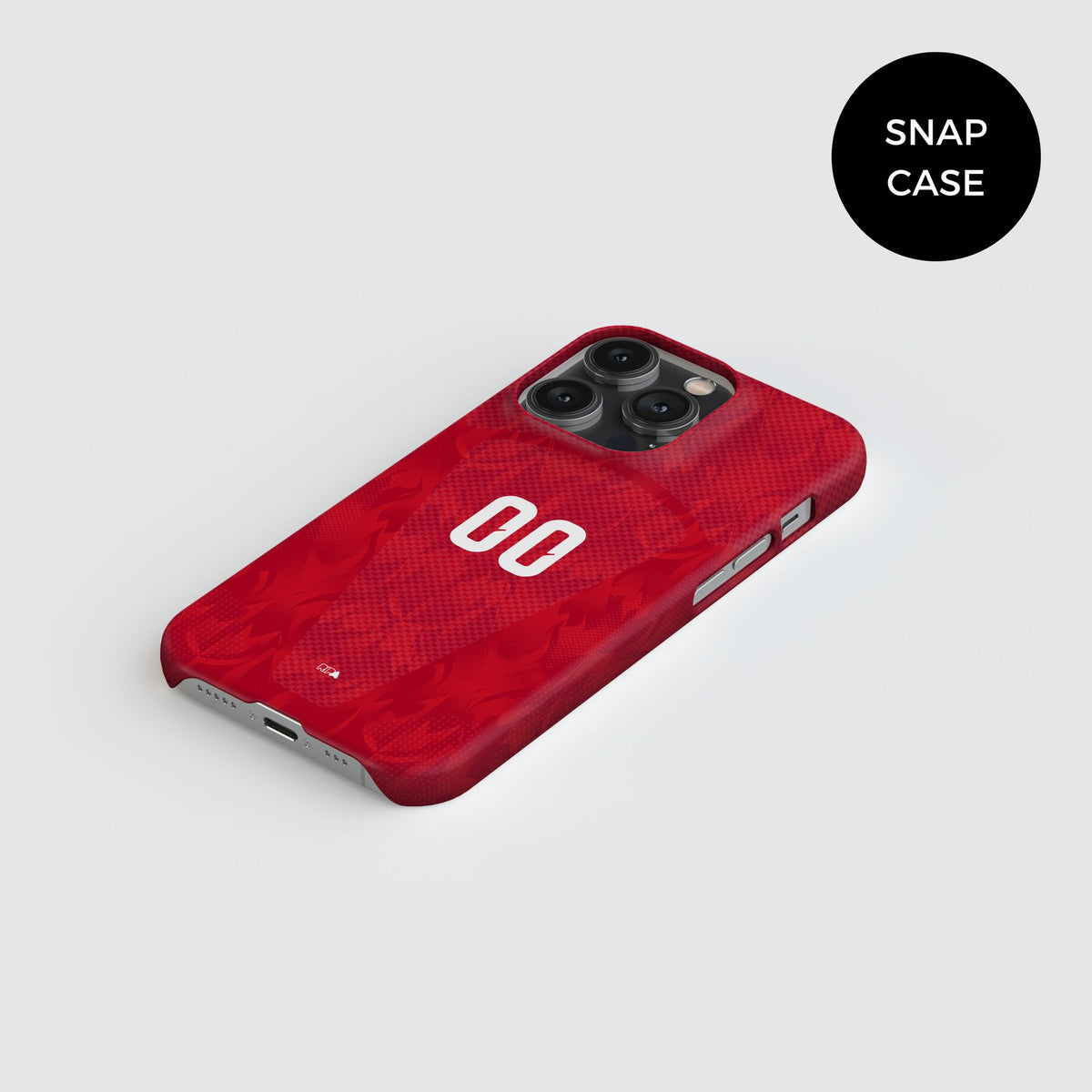 Phone case with the Belgium 2026 Home football shirt design by RIPA Football