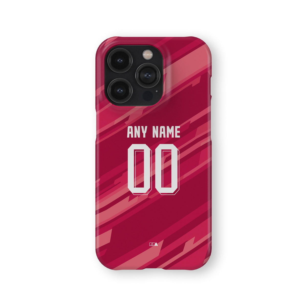 Phone case with the Bosnia and Herzegovina 2026 Goalkeeper football shirt design by RIPA Football