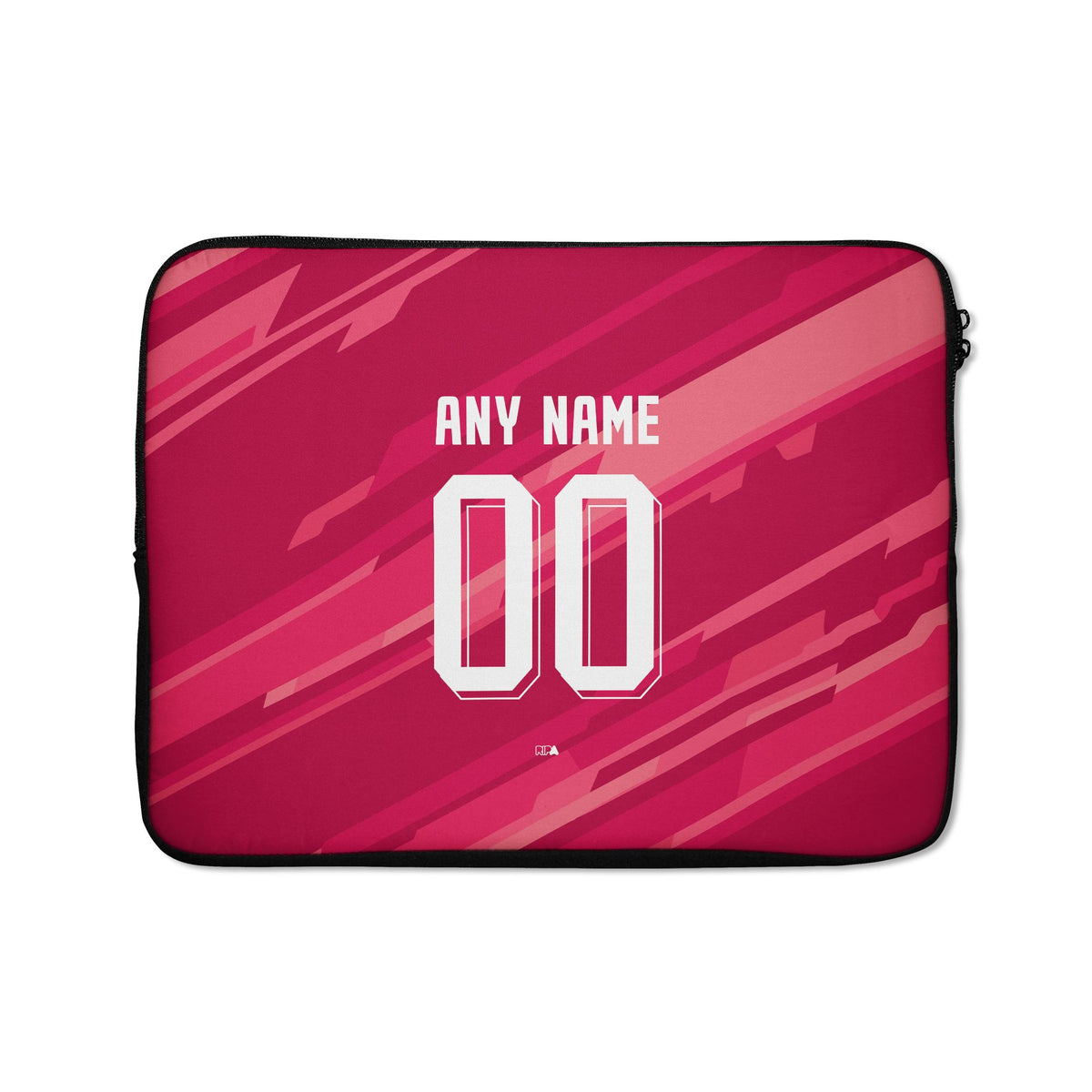 Laptop sleeve with the Bosnia and Herzegovina 2026 Goalkeeper football shirt design by RIPA Football