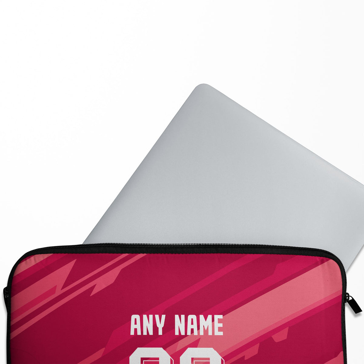 Laptop sleeve with the Bosnia and Herzegovina 2026 Goalkeeper football shirt design by RIPA Football