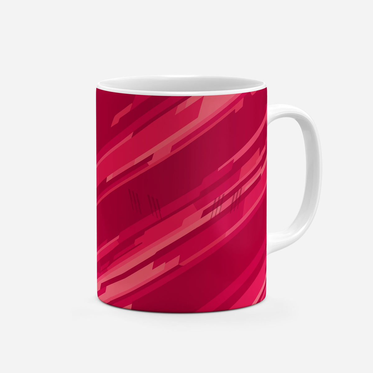 Mug with the Bosnia and Herzegovina 2026 Goalkeeper football shirt design by RIPA Football