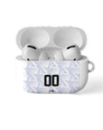AirPods case with the Cape Verde 2026 Away football shirt design by RIPA Football