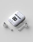 AirPods case with the Cape Verde 2026 Away football shirt design by RIPA Football
