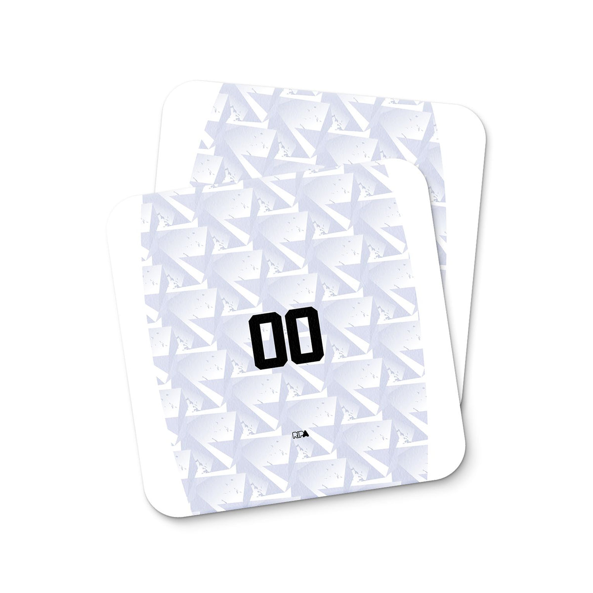 Coaster with the Cape Verde 2026 Away football shirt design by RIPA Football