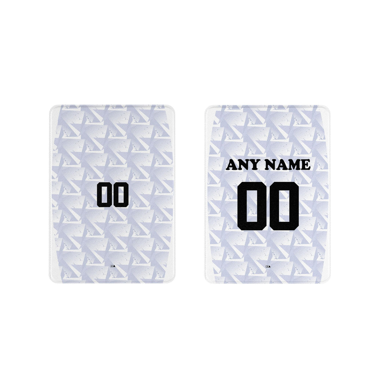 iPad case with the Cape Verde 2026 Away football shirt design by RIPA Football