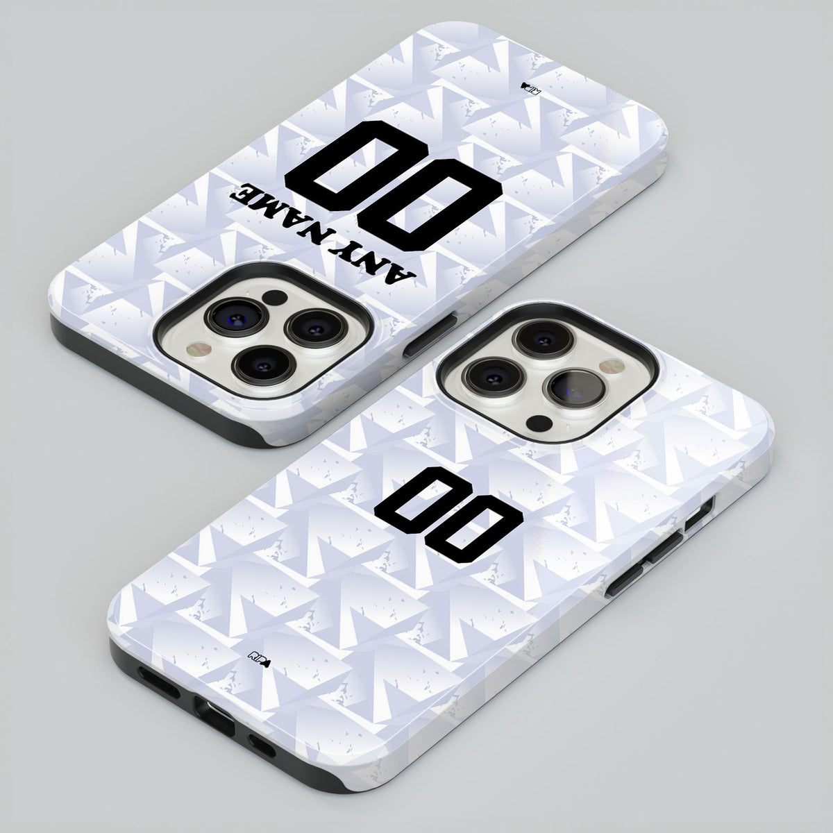 Phone case with the Cape Verde 2026 Away football shirt design by RIPA Football