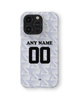 Phone case with the Cape Verde 2026 Away football shirt design by RIPA Football