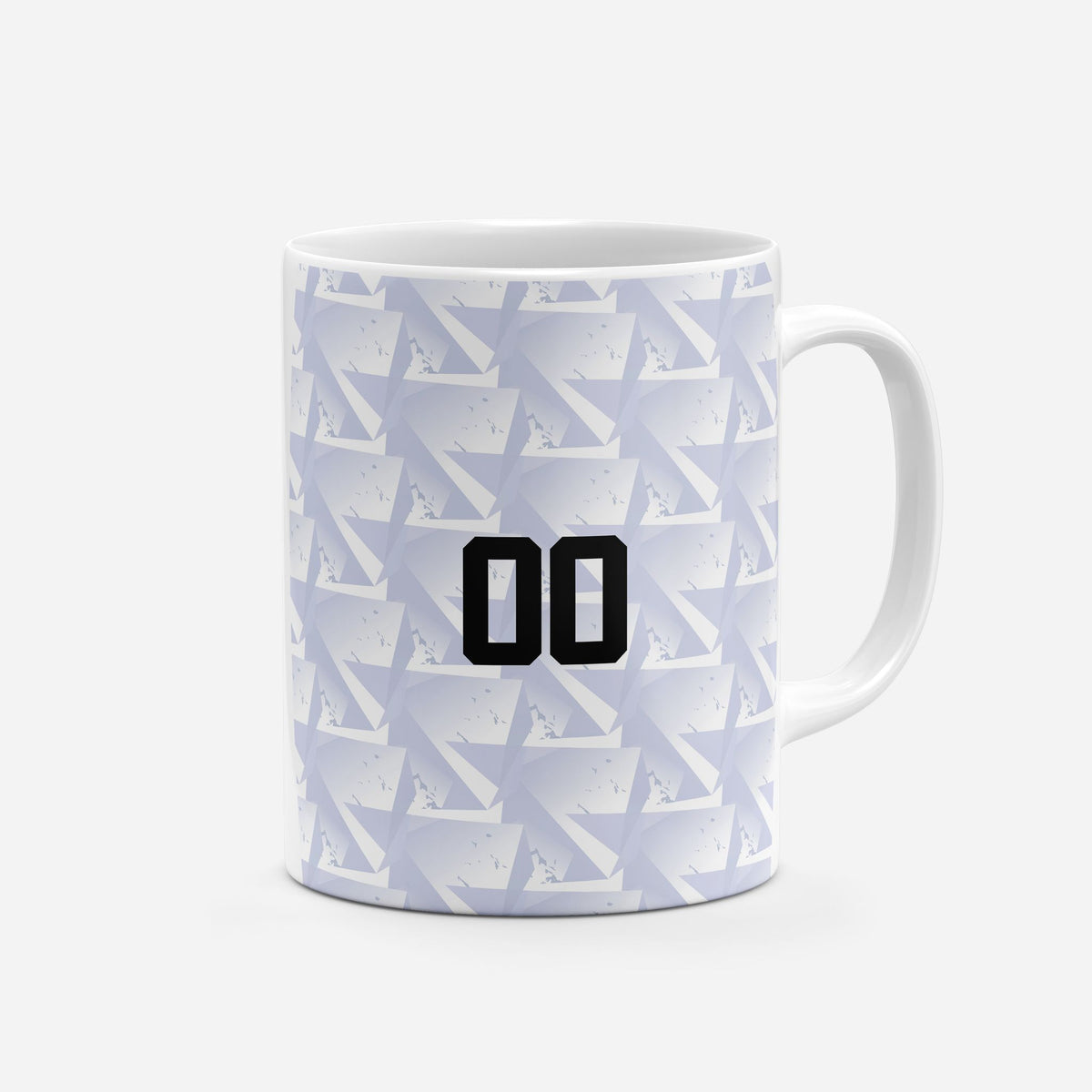 Mug with the Cape Verde 2026 Away football shirt design by RIPA Football