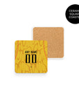 Coaster with the China 2026 Away football shirt design by RIPA Football