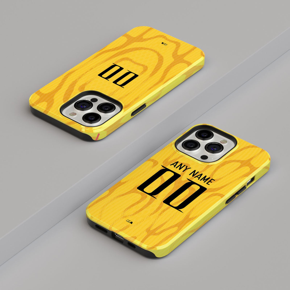 Phone case with the China 2026 Away football shirt design by RIPA Football